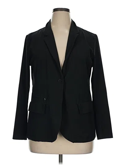 Pre-owned Eddie Bauer Cardigan Sweater In Black