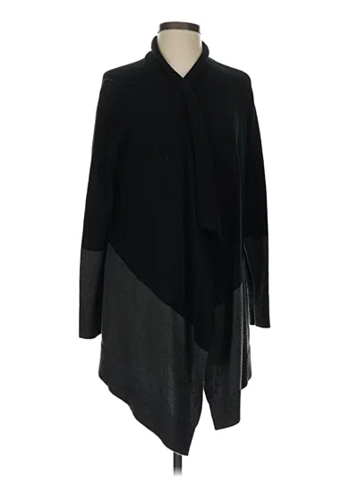 Pre-owned Eddie Bauer Cardigan Sweater In Black