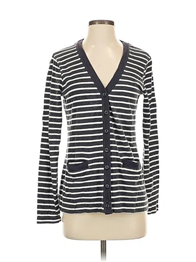 Pre-owned Eddie Bauer Cardigan Sweater In Blue