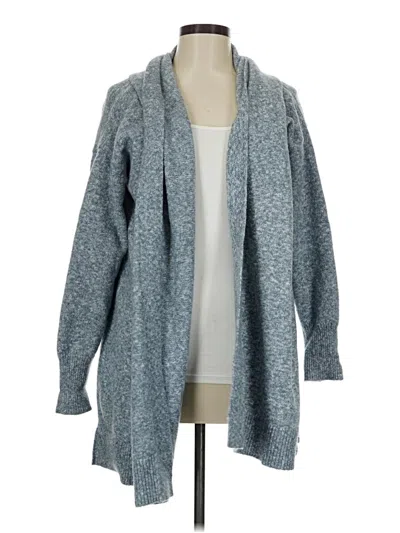 Pre-owned Eddie Bauer Cardigan Sweater In Blue