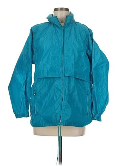 Pre-owned Eddie Bauer Cardigan Sweater In Blue