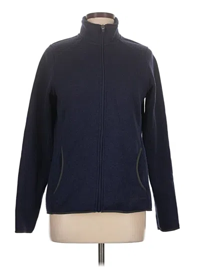 Pre-owned Eddie Bauer Cardigan Sweater In Blue