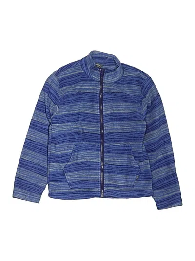 Pre-owned Eddie Bauer Kids' Cardigan Sweater In Blue