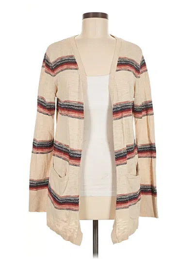 Pre-owned Eddie Bauer Cardigan Sweater In Brown
