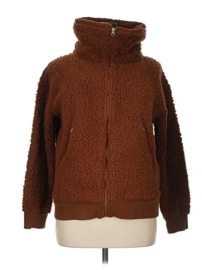 Pre-owned Eddie Bauer Cardigan Sweater In Brown