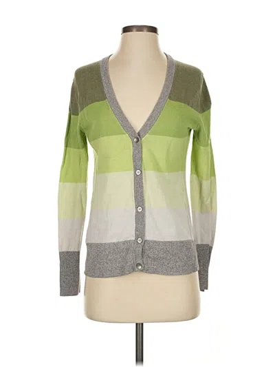 Pre-owned Eddie Bauer Cardigan Sweater In Gray