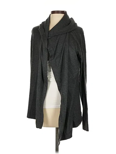 Pre-owned Eddie Bauer Cardigan Sweater In Gray