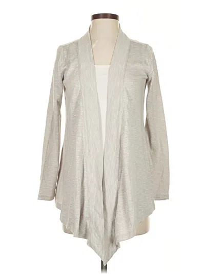 Pre-owned Eddie Bauer Cardigan Sweater In Gray