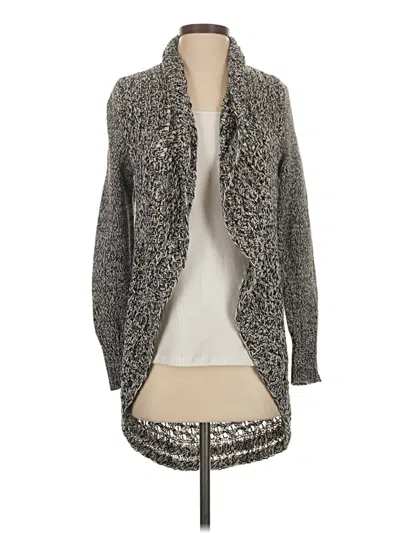 Pre-owned Eddie Bauer Cardigan Sweater In Gray