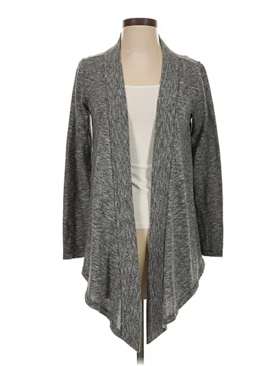 Pre-owned Eddie Bauer Cardigan Sweater In Gray