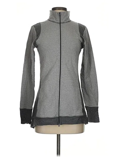 Pre-owned Eddie Bauer Cardigan Sweater In Gray