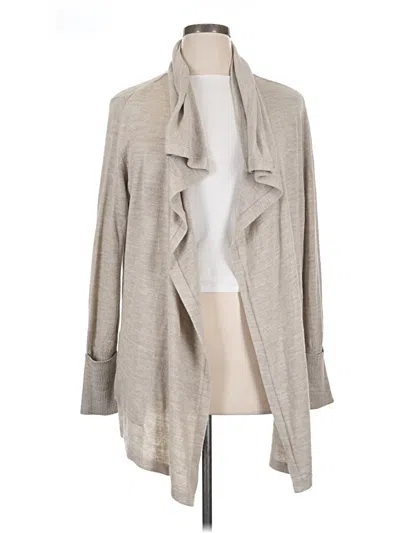 Pre-owned Eddie Bauer Cardigan Sweater In Gray