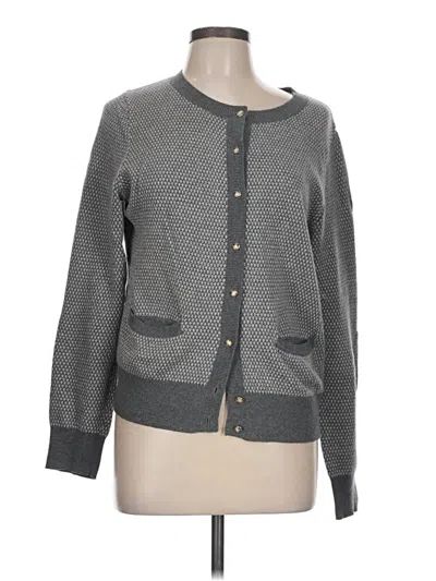 Pre-owned Eddie Bauer Cardigan Sweater In Gray