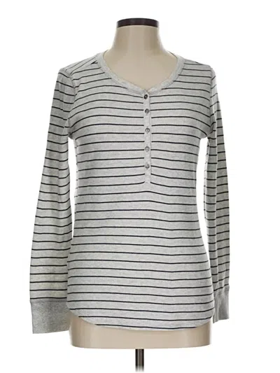 Pre-owned Eddie Bauer Cardigan Sweater In Gray