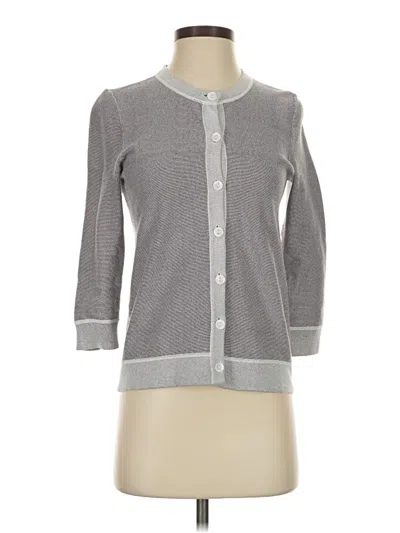 Pre-owned Eddie Bauer Cardigan Sweater In Gray
