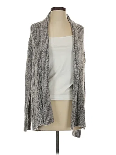 Pre-owned Eddie Bauer Cardigan Sweater In Gray