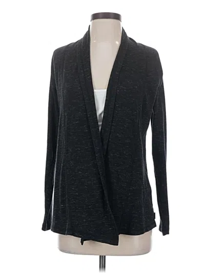 Pre-owned Eddie Bauer Cardigan Sweater In Gray