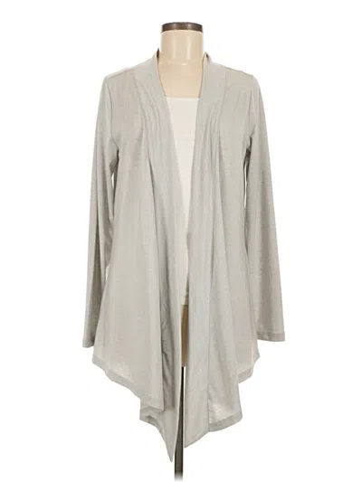 Pre-owned Eddie Bauer Cardigan Sweater In Gray