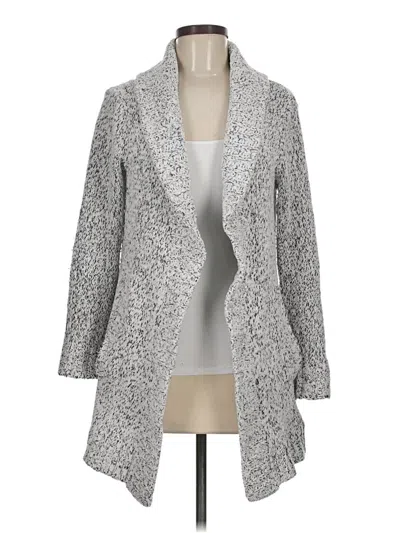 Pre-owned Eddie Bauer Cardigan Sweater In Gray