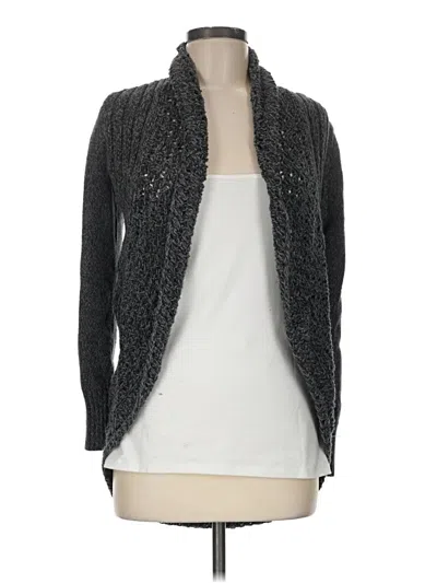 Pre-owned Eddie Bauer Cardigan Sweater In Gray