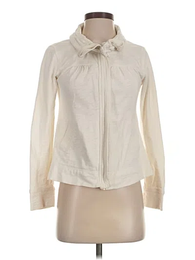 Pre-owned Eddie Bauer Cardigan Sweater In Ivory