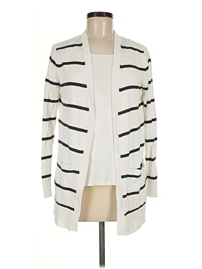 Pre-owned Eddie Bauer Cardigan Sweater In Ivory
