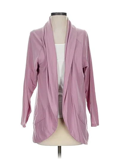 Pre-owned Eddie Bauer Cardigan Sweater In Pink