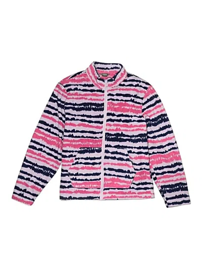 Pre-owned Eddie Bauer Kids' Cardigan Sweater In Pink