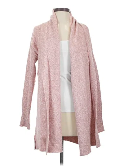 Pre-owned Eddie Bauer Cardigan Sweater In Pink
