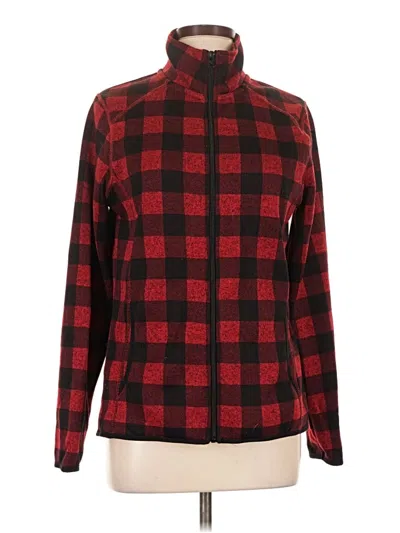 Pre-owned Eddie Bauer Cardigan Sweater In Red