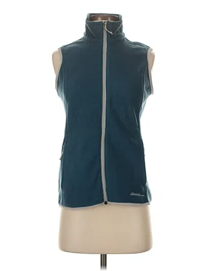 Pre-owned Eddie Bauer Cardigan Sweater In Teal