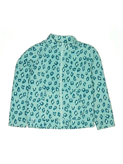 Pre-owned Eddie Bauer Kids' Cardigan Sweater In Teal