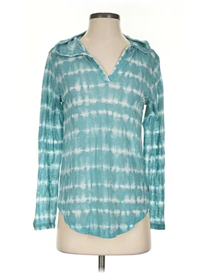 Pre-owned Eddie Bauer Cardigan Sweater In Teal