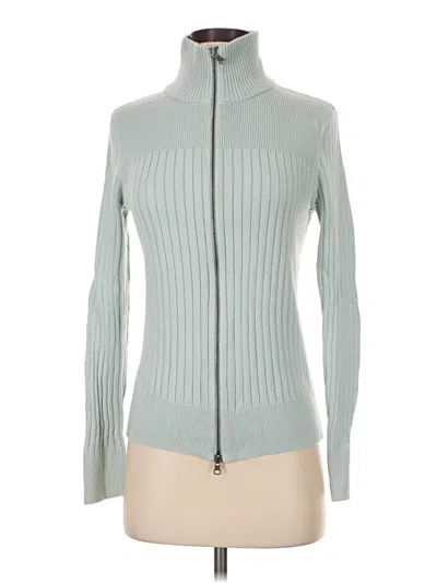 Pre-owned Eddie Bauer Cardigan Sweater In Teal