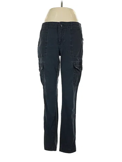 Pre-owned Eddie Bauer Cargo Pants In Blue