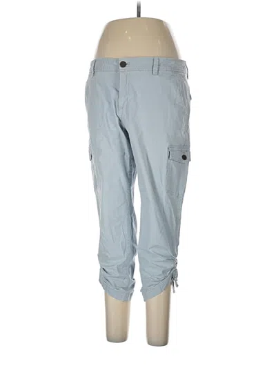 Pre-owned Eddie Bauer Cargo Pants In Blue