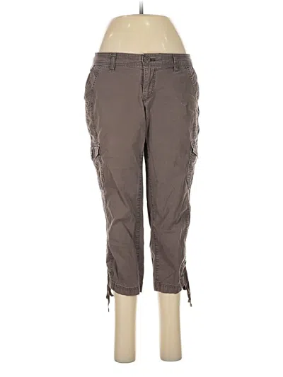 Pre-owned Eddie Bauer Cargo Pants In Brown