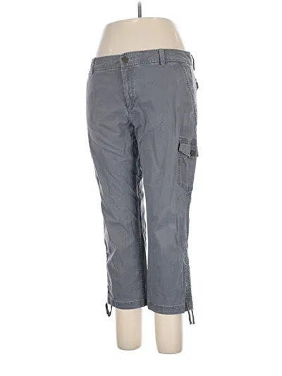 Pre-owned Eddie Bauer Cargo Pants In Gray