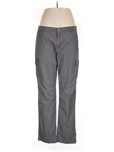 Pre-owned Eddie Bauer Cargo Pants In Gray