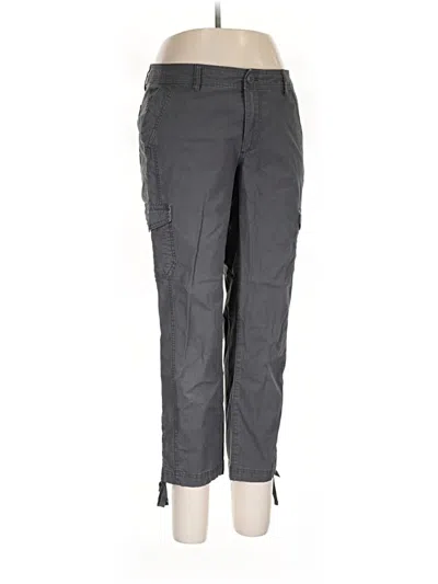 Pre-owned Eddie Bauer Cargo Pants In Gray