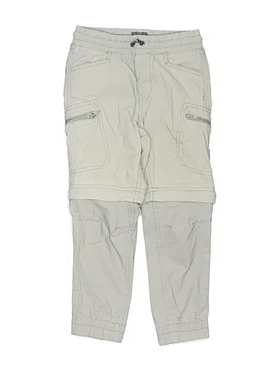 Pre-owned Eddie Bauer Kids' Cargo Pants In Gray