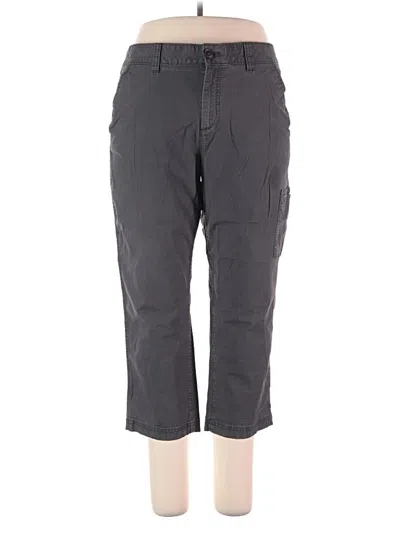Pre-owned Eddie Bauer Cargo Pants In Gray