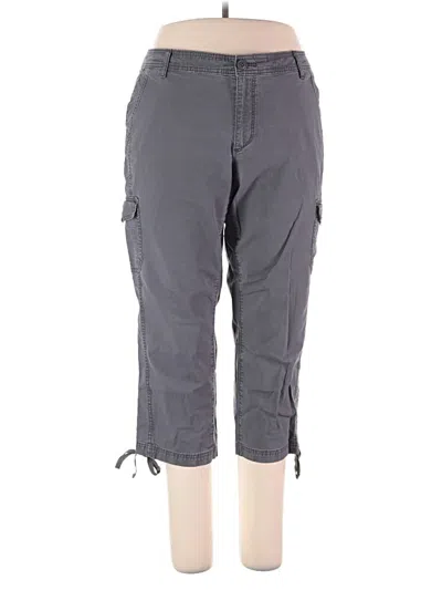 Pre-owned Eddie Bauer Cargo Pants In Gray