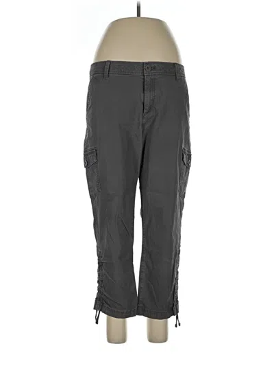 Pre-owned Eddie Bauer Cargo Pants In Gray