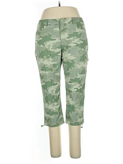 Pre-owned Eddie Bauer Cargo Pants In Green