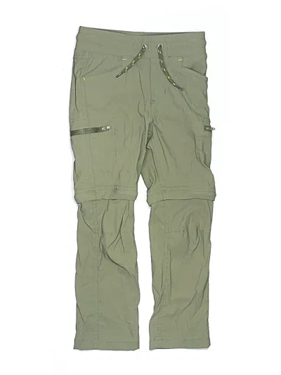 Pre-owned Eddie Bauer Kids' Cargo Pants In Green