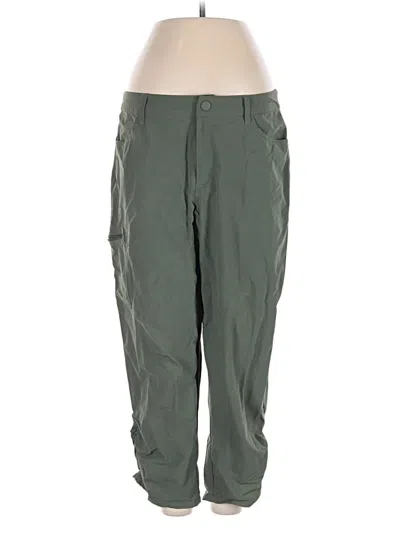 Pre-owned Eddie Bauer Cargo Pants In Green