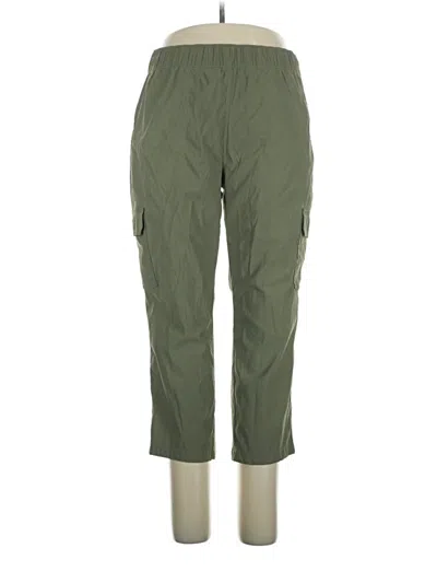 Pre-owned Eddie Bauer Cargo Pants In Green