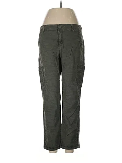 Pre-owned Eddie Bauer Cargo Pants In Green
