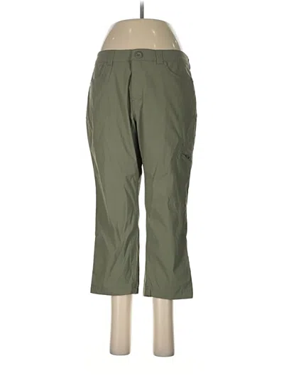 Pre-owned Eddie Bauer Cargo Pants In Green